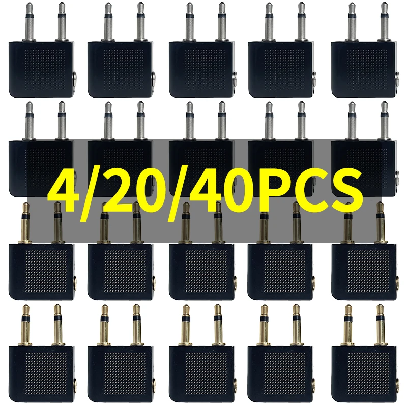 4/20/40pcs Professional Aviation Audio Adapter: 2X3.5MM MONO PLUG TO 3.5MM STEREO JACK Male to Female Audio Jack Converter
4/20/40pcs Professional Aviation Audio Adapter: 2X3.5MM MONO PLUG TO 3.5MM STEREO JACK Male to Female Audio Jack Converter