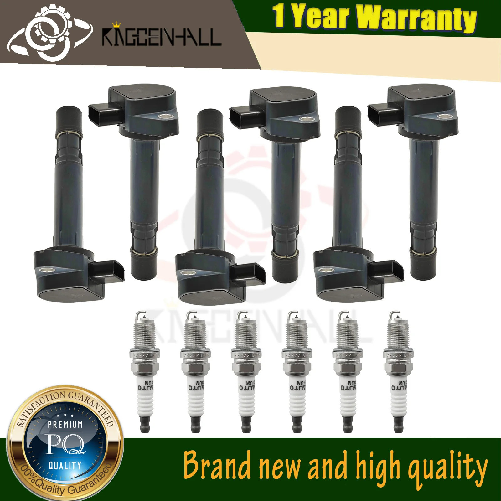 6Pcs Ignition Coil+iraurita Spark Plug Compatible with HONDA ACCORD 3.0L Pilot LEGEND ACURA MDX Saturn Vue 3.5L 30 520 PVJ A01
6Pcs Ignition Coil+iraurita Spark Plug Compatible with HONDA ACCORD 3.0L Pilot LEGEND ACURA MDX Saturn Vue 3.5L 30 520 PVJ A01