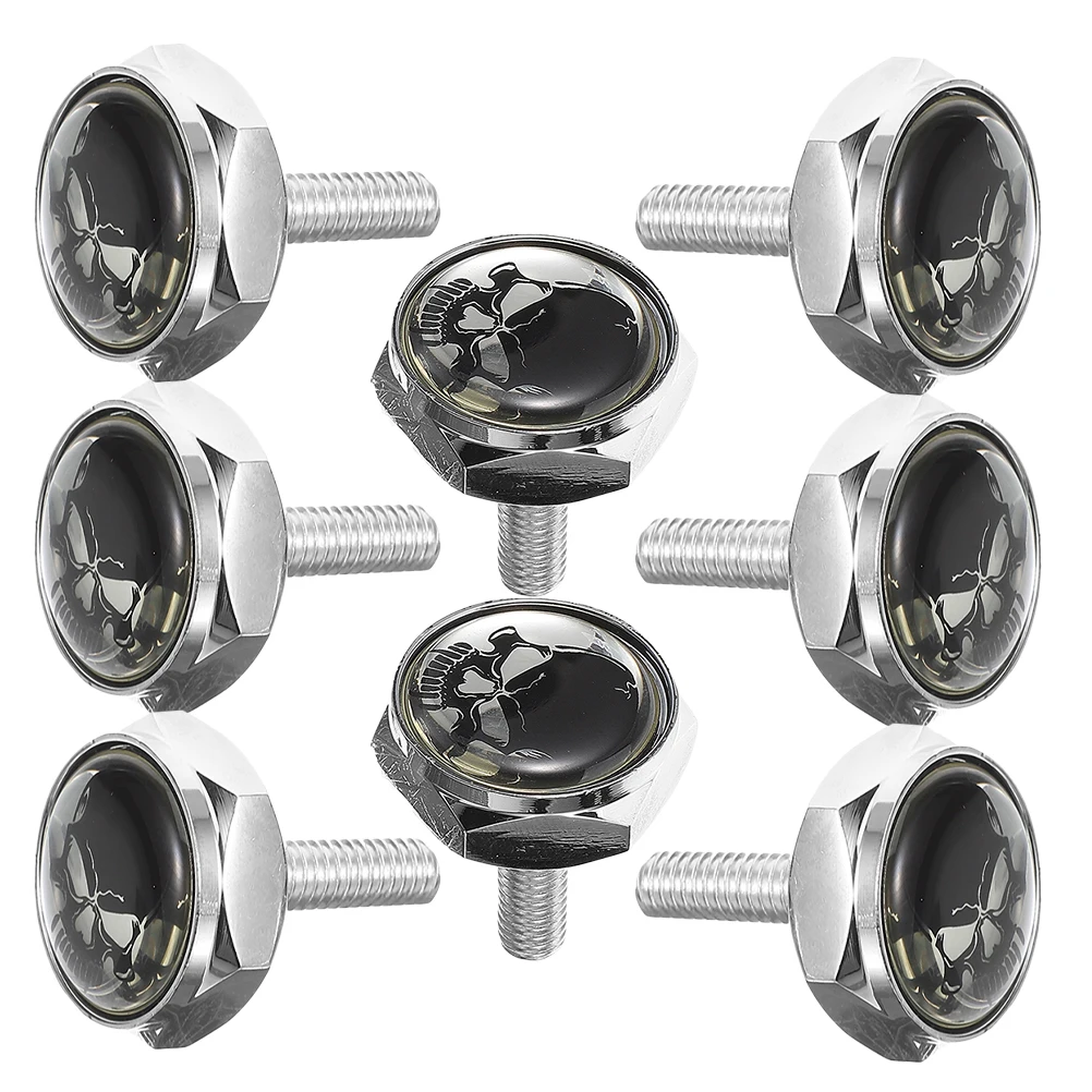 8pcs License Screws Stainless Steel Antitheft Universal Fit Skull Design Screws For License Plates On Cars Car Accessories
8pcs License Screws Stainless Steel Antitheft Universal Fit Skull Design Screws For License Plates On Cars Car Accessories