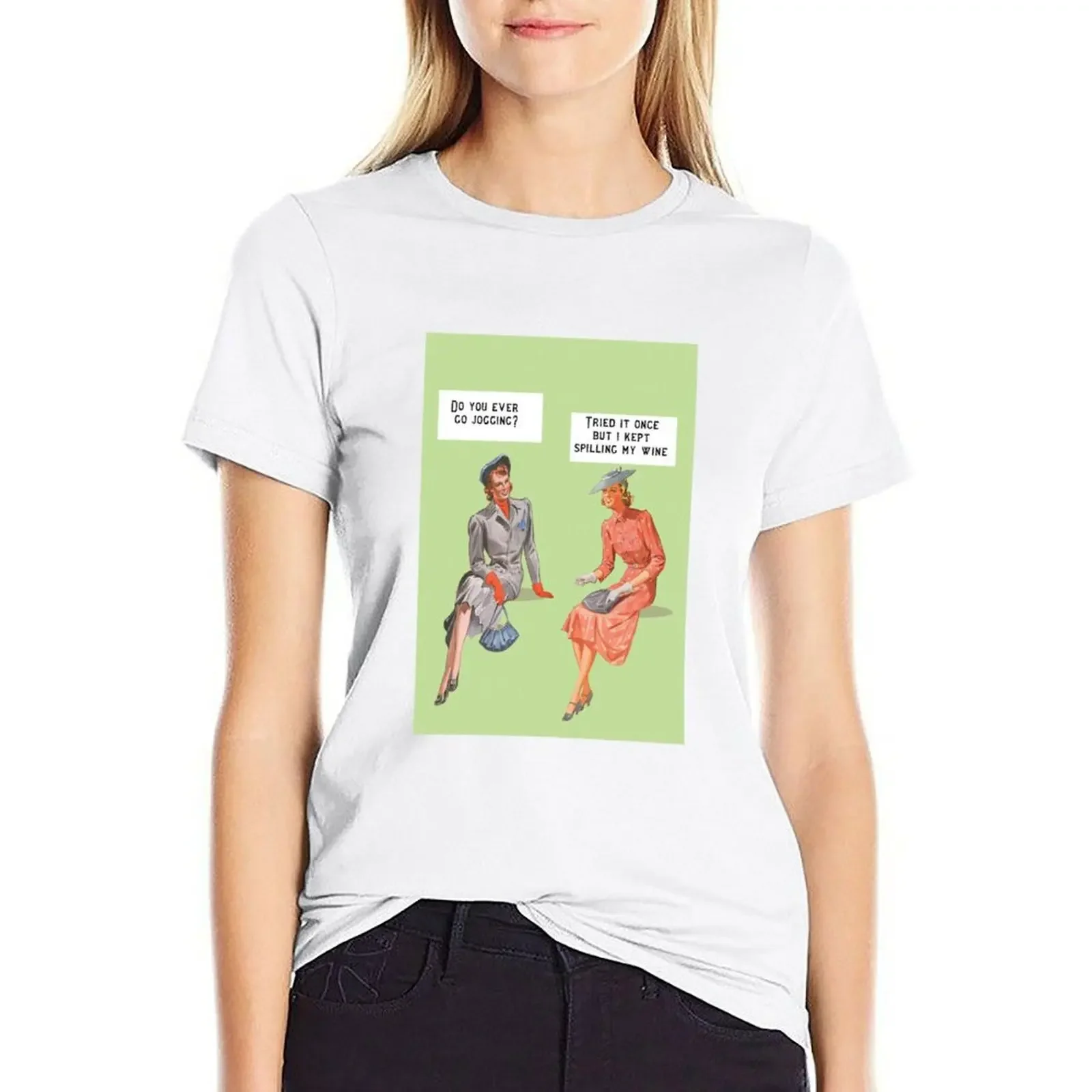 A funny retro style card T-shirt summer tops animal print shirt for girls korean fashion white t-shirt dress for Women sexy
A funny retro style card T-shirt summer tops animal print shirt for girls korean fashion white t-shirt dress for Women sexy