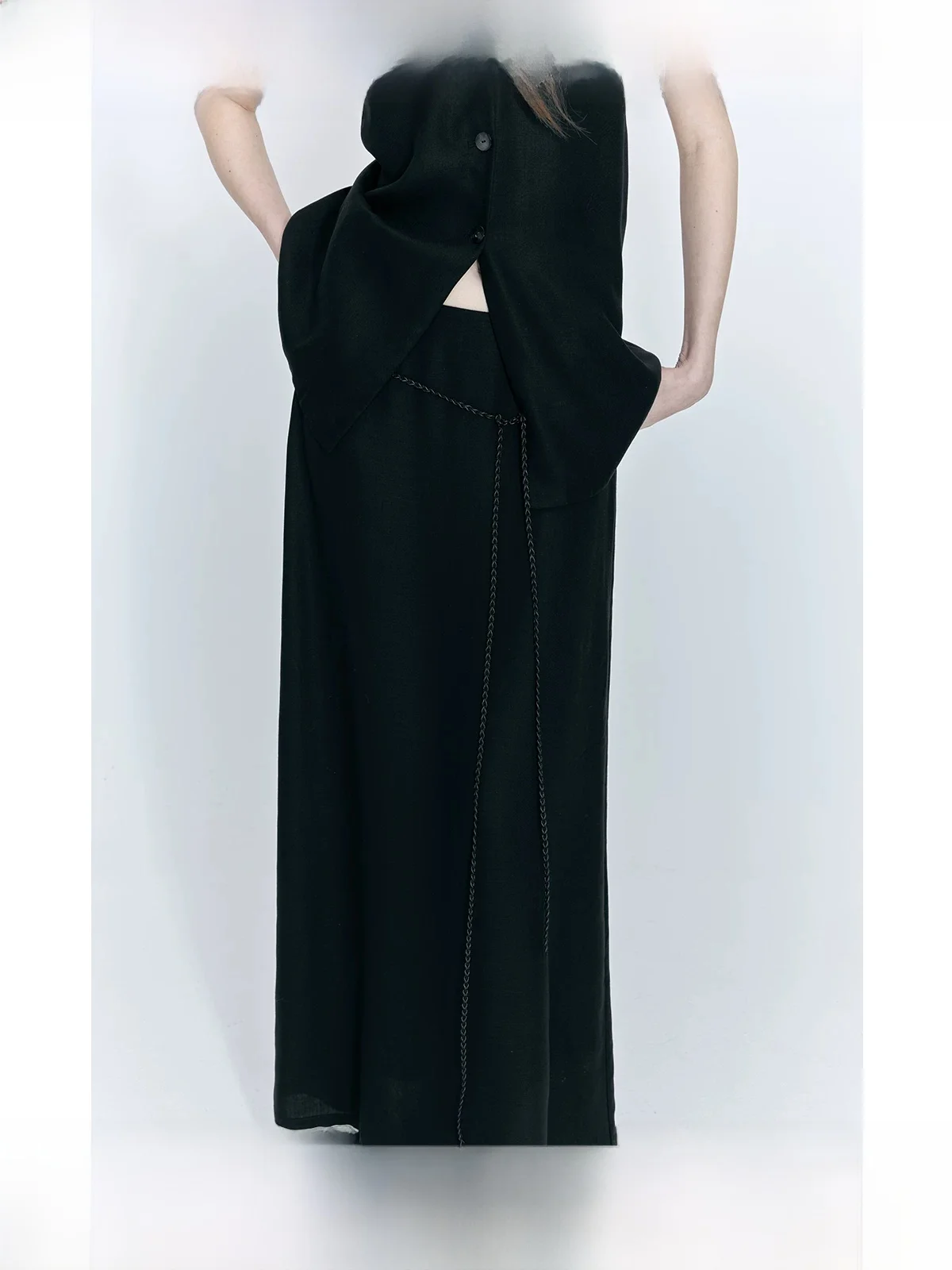 Planites Vol8 Long Waist Belt Linen Decorative Half Skirt High Waist A-Line Midi Skirt Simple Commute Pure Color Summer 2024
Planites Vol8 Long Waist Belt Linen Decorative Half Skirt High Waist A-Line Midi Skirt Simple Commute Pure Color Summer 2024