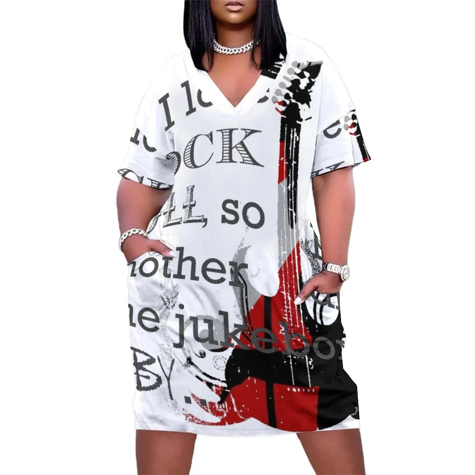 I Love Rock and Roll Loose Pocket Dress summer clothes long sleeve dress luxury dresses
I Love Rock and Roll Loose Pocket Dress summer clothes long sleeve dress luxury dresses