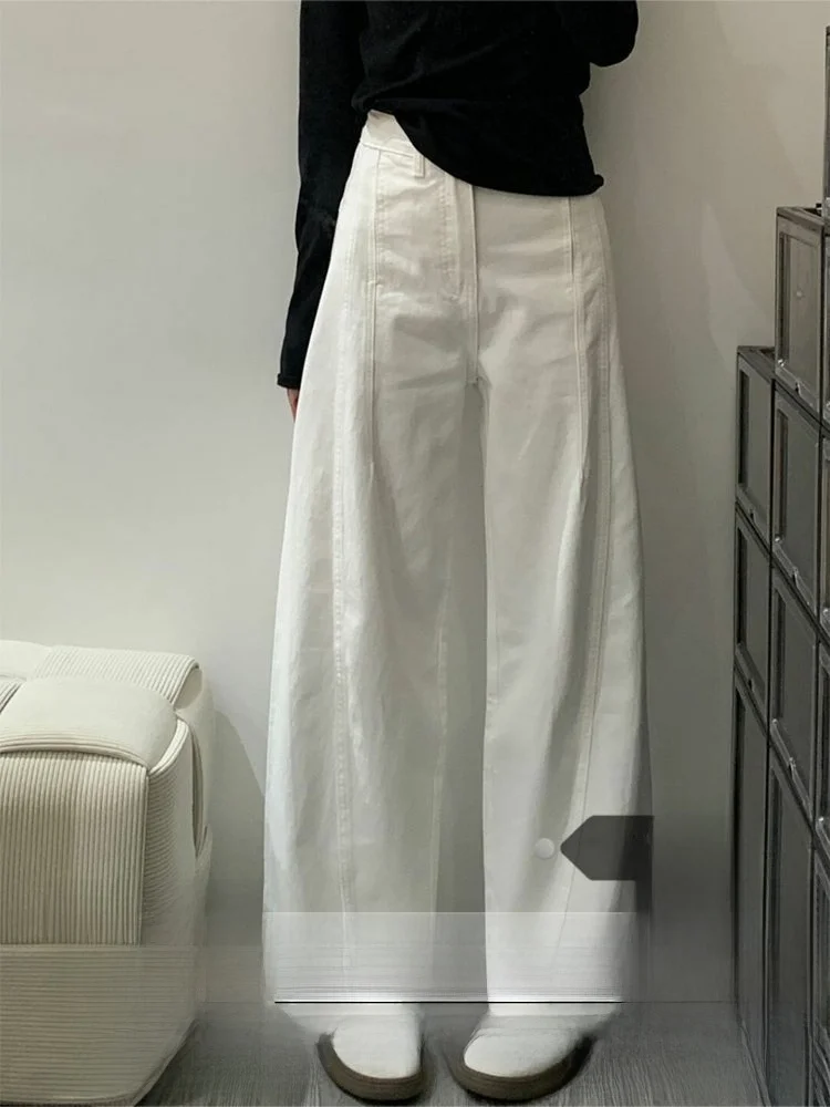 Джинсы женские с высокой талией, широкие, свободного кроя, стройнящие, джинсовые брюки с эффектом потертости, зауженный низ, осень-зима, новинка
Джинсы женские с высокой талией, широкие, свободного кроя, стройнящие, джинсовые брюки с эффектом потертости, зауженный низ, осень-зима, новинка