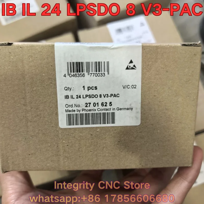 New IB IL 24 LPSDO 8 V3-PAC PLC module 2701625
New IB IL 24 LPSDO 8 V3-PAC PLC module 2701625