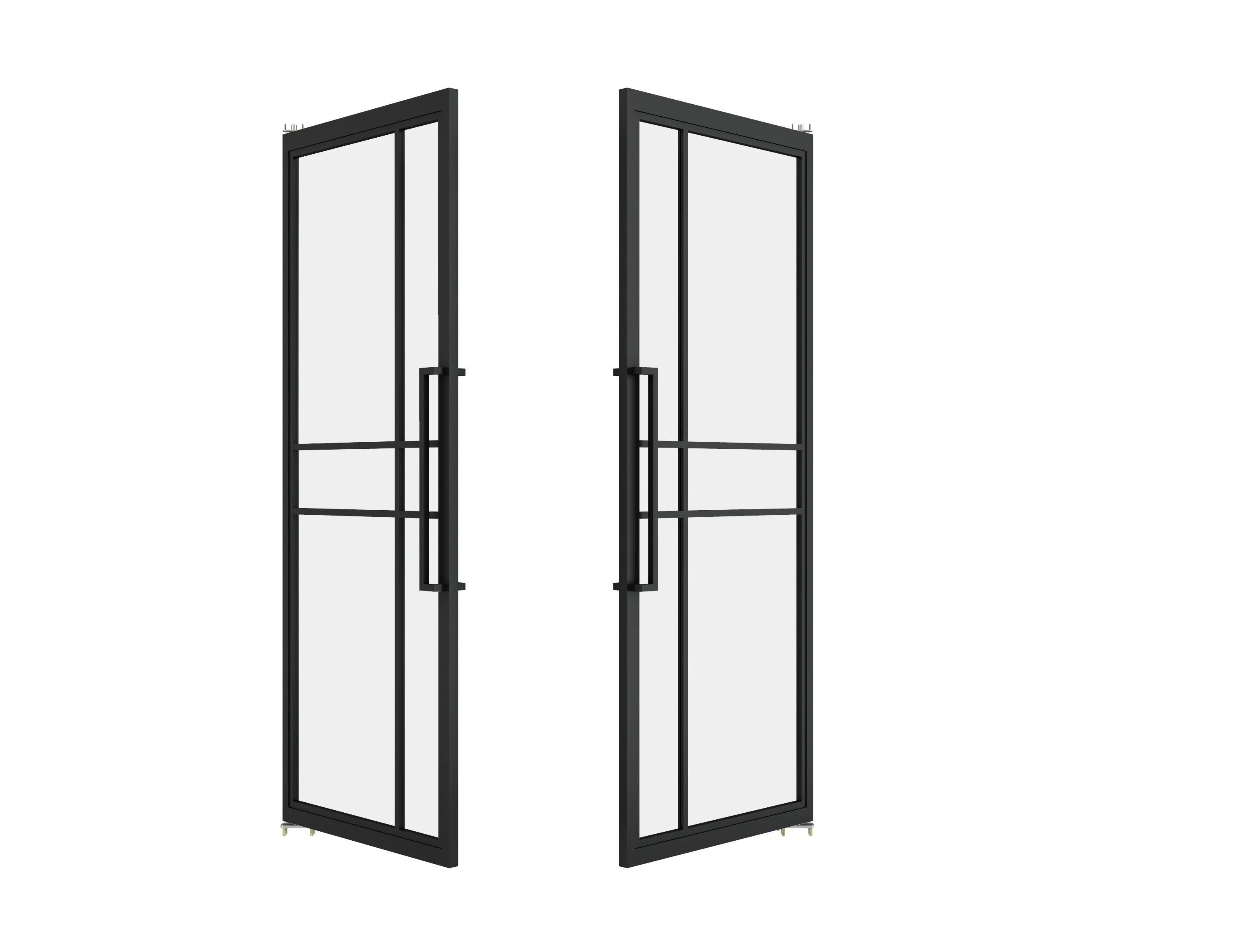 Customized Size Modern Style Steel Framed Glass Swing Door New Interior French Luxury Kitchen Hinged Door Design
Customized Size Modern Style Steel Framed Glass Swing Door New Interior French Luxury Kitchen Hinged Door Design