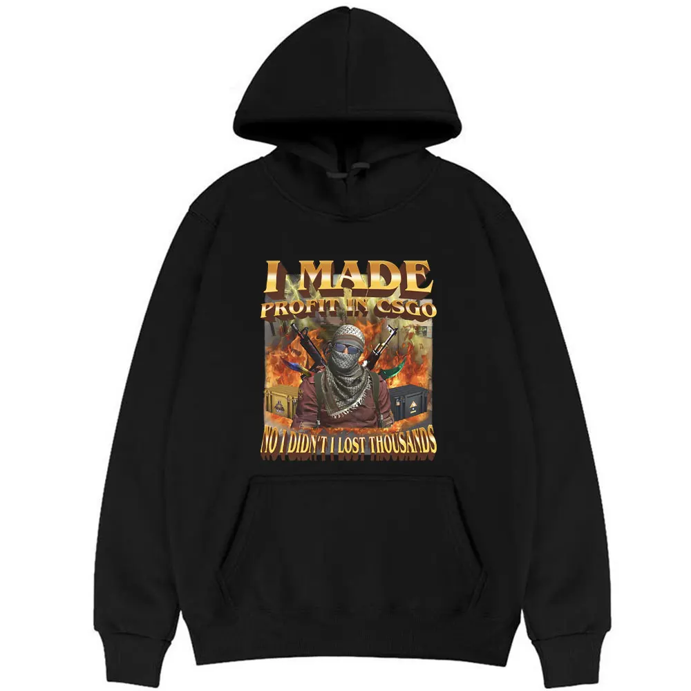 I Made Profit in No I Didn't Lost Thousands Print Hoodie Men Women Casual Loose Oversized Sweatshirt Male Fleece Cotton Hoodies
I Made Profit in No I Didn't Lost Thousands Print Hoodie Men Women Casual Loose Oversized Sweatshirt Male Fleece Cotton Hoodies