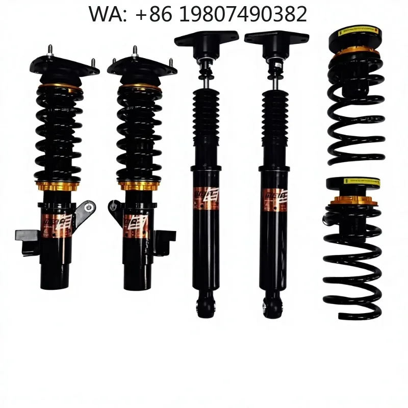 Chassis Reinforced Steel Suspension Damper, Custom Compression Damping Tuning, Reinforced Base, Universal Bolt-on Automotive Mod
Chassis Reinforced Steel Suspension Damper, Custom Compression Damping Tuning, Reinforced Base, Universal Bolt-on Automotive Mod