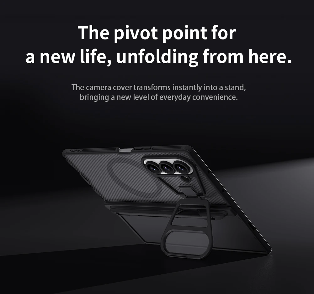 For Samsung Galaxy Z Fold 7 5G Nillkin Case Camshield Prop with Customs S-Pen Magnetic Transparency Camera Stand Cover Protector
For Samsung Galaxy Z Fold 7 5G Nillkin Case Camshield Prop with Customs S-Pen Magnetic Transparency Camera Stand Cover Protector