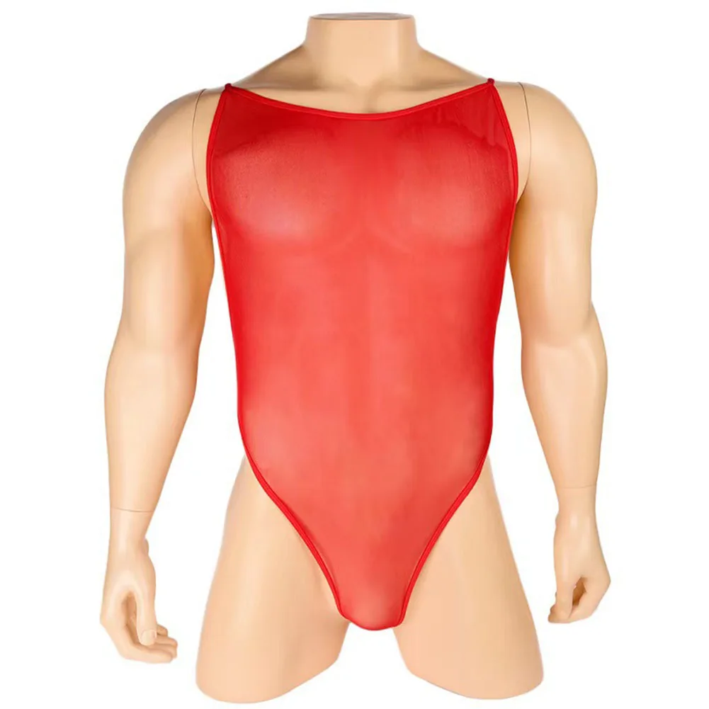 Men's Sexy Lingerie Mesh See Through Sexy Bodysuit Open Crotch T-Back Erotic Hot Leotard Breathable Underwear
Men's Sexy Lingerie Mesh See Through Sexy Bodysuit Open Crotch T-Back Erotic Hot Leotard Breathable Underwear