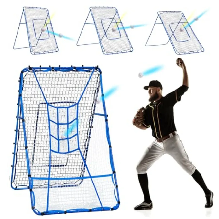 Volleyball Baseball Rebounder Net, Softball Rebounder Pitchback Net Quick Adjustments, Quick Adjustments Lacrosse Bounce Back P
Volleyball Baseball Rebounder Net, Softball Rebounder Pitchback Net Quick Adjustments, Quick Adjustments Lacrosse Bounce Back P
