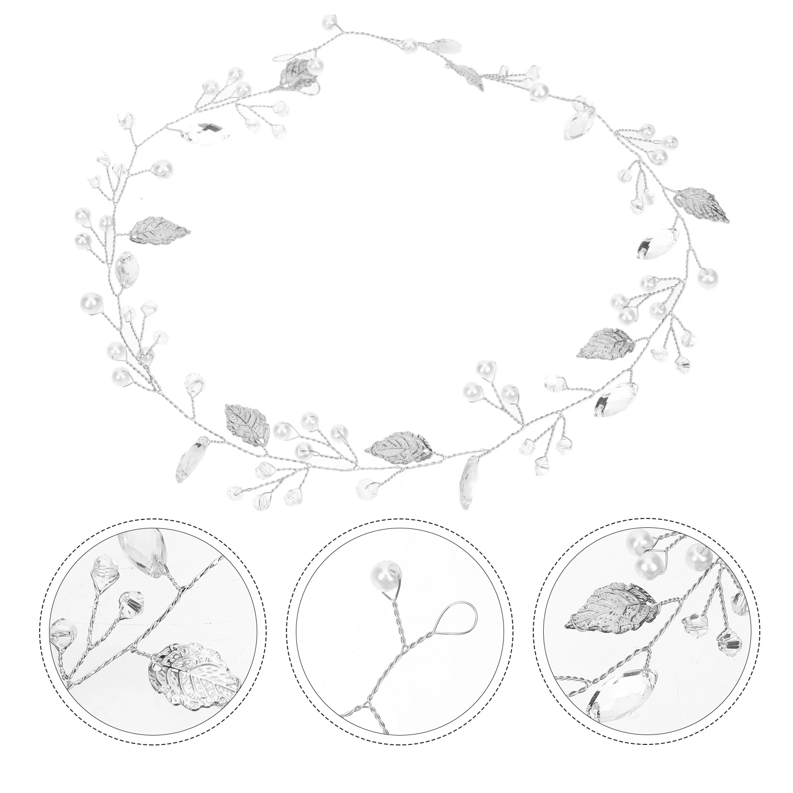 Hair Bands Bridal Accessory Long Accessories Alloy Rhinestone Headband Headbands for Wedding Bride Hairband Pearl
Hair Bands Bridal Accessory Long Accessories Alloy Rhinestone Headband Headbands for Wedding Bride Hairband Pearl