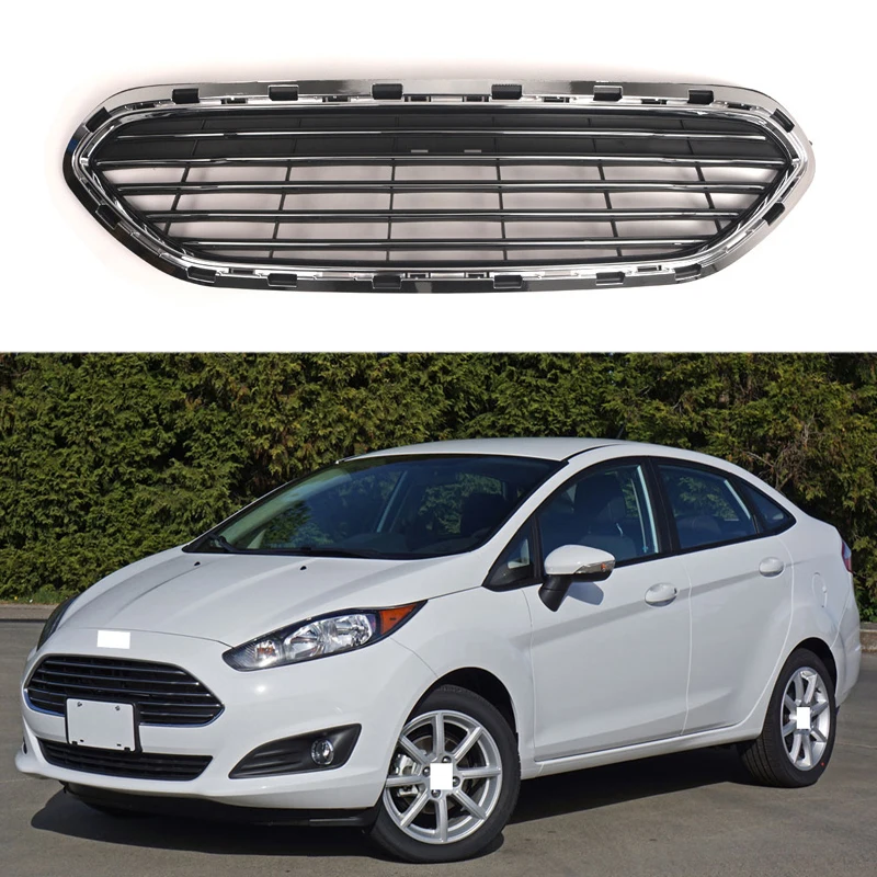 Racing Grills For 2014-2018 Ford Fiesta American Version Front Bumper Grill Grille Horizontal Slats Wholesale Car Accessories
Racing Grills For 2014-2018 Ford Fiesta American Version Front Bumper Grill Grille Horizontal Slats Wholesale Car Accessories