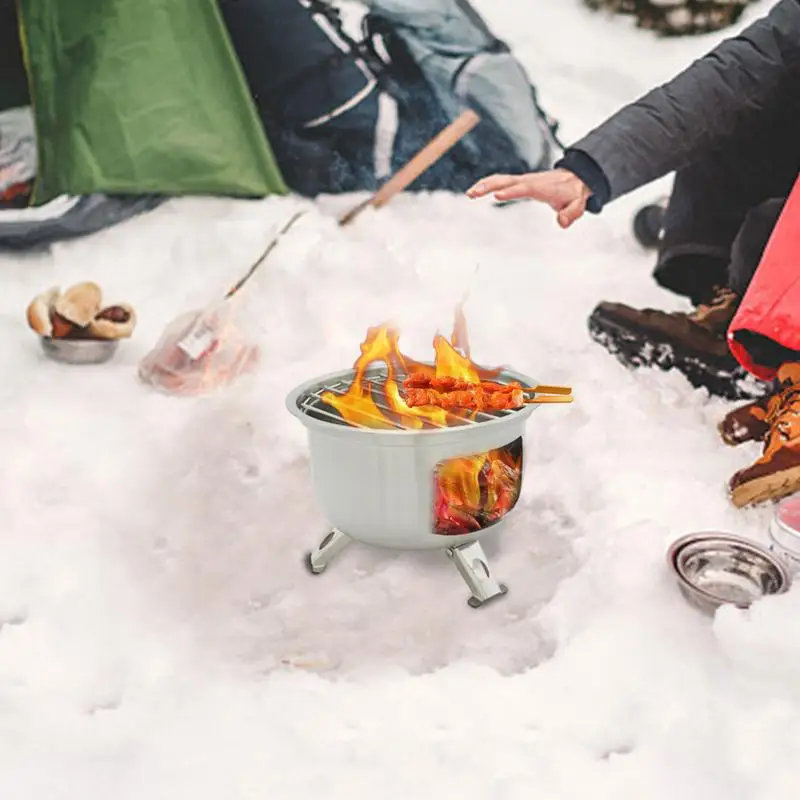 Outdoor Wood Burning Fire Pit Anti-Slip Portable Stainless Steel Wood Burning Stove Anti-Slip Portable Stainless Steel Wood
Outdoor Wood Burning Fire Pit Anti-Slip Portable Stainless Steel Wood Burning Stove Anti-Slip Portable Stainless Steel Wood
