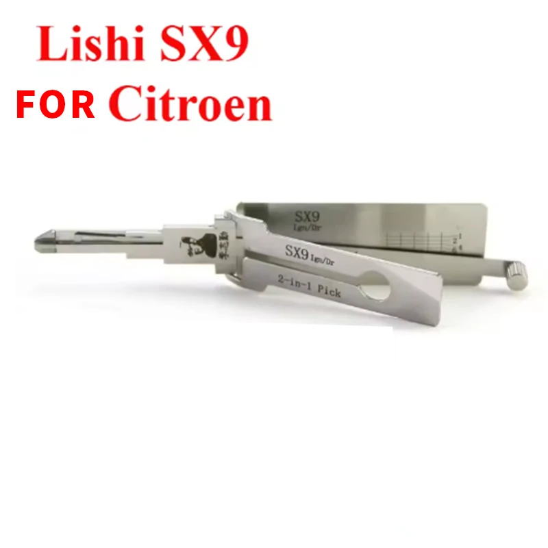LISHI 2-in-1 SX9 FOR Citroen for Citroen for LANCIA for PEUGEOT Car Door Lock Opening Pick Kit Locksmith Tools
LISHI 2-in-1 SX9 FOR Citroen for Citroen for LANCIA for PEUGEOT Car Door Lock Opening Pick Kit Locksmith Tools