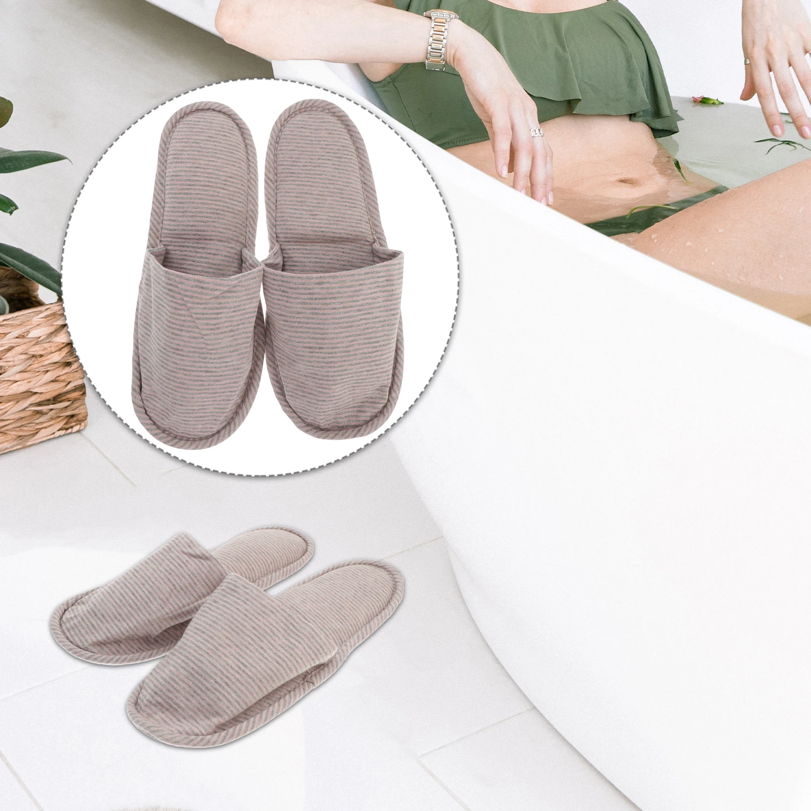 Portable Travel Slippers Foldable Lightweight Cotton Hotel Airplane Sandals SkinFriendly Wearable StorageBag EasyCarry
Portable Travel Slippers Foldable Lightweight Cotton Hotel Airplane Sandals SkinFriendly Wearable StorageBag EasyCarry