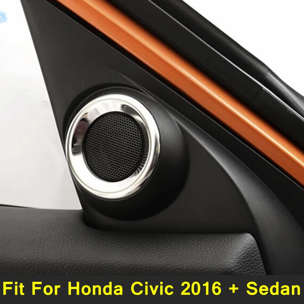 Car Inner Window Pillar A Front Speaker Audio Sound Decor Ring ABS Accessories Cover Trim Fit For Honda Civic 2016 - 2020 Sedan
Car Inner Window Pillar A Front Speaker Audio Sound Decor Ring ABS Accessories Cover Trim Fit For Honda Civic 2016 - 2020 Sedan