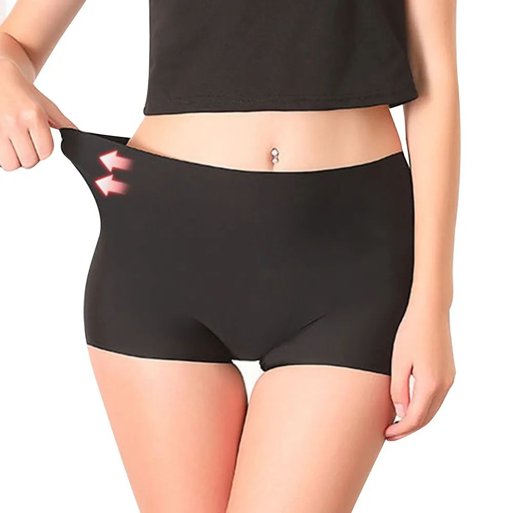 Women Ice Silk Ultra-thin Underwear Seamless Soft Lingerie Short Elasticity Knicker Low Rise Panties Solid Smooth Underwear
Women Ice Silk Ultra-thin Underwear Seamless Soft Lingerie Short Elasticity Knicker Low Rise Panties Solid Smooth Underwear