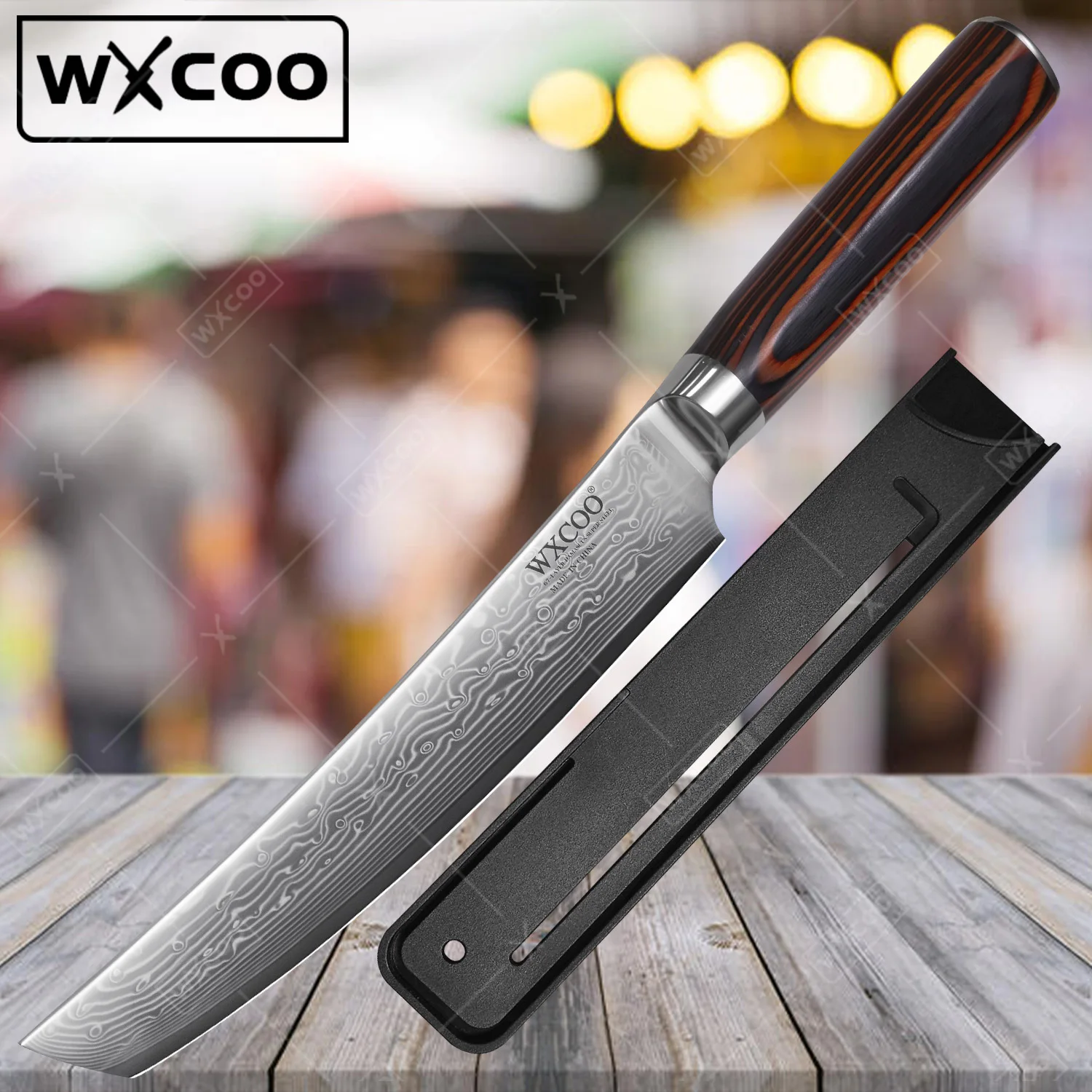 WXCOO Boning Knives Meat Cleaver Damascus Steel Vegetable Fruit Knife Kitchen Knife High Quality Chef Cooking Cutting Tools
WXCOO Boning Knives Meat Cleaver Damascus Steel Vegetable Fruit Knife Kitchen Knife High Quality Chef Cooking Cutting Tools