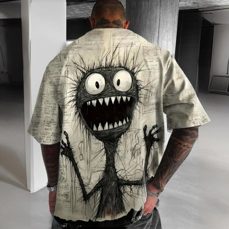 New Men's T-Shirt 3d Print T-Shirt For Men Summer Funny Man Clothing Loose Oversized Short Sleeve Tee American Retro T-Shirt Top
New Men's T-Shirt 3d Print T-Shirt For Men Summer Funny Man Clothing Loose Oversized Short Sleeve Tee American Retro T-Shirt Top