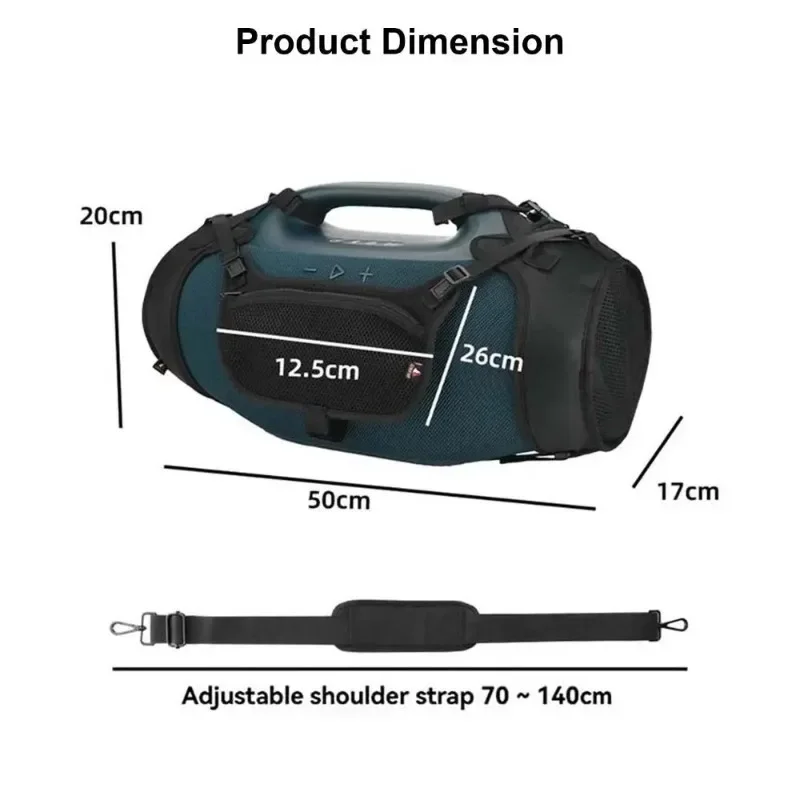 Portable Speaker Protective Sleeve Removable Shoulder Strap Shockproof Protective Case Cover Anti-fall for Boombox 4
Portable Speaker Protective Sleeve Removable Shoulder Strap Shockproof Protective Case Cover Anti-fall for Boombox 4