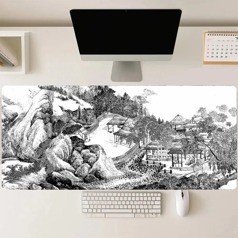 Ink Wash Landscape Painting Mouse Pad Gaming Mouse Mat Desk Mat Laptop Accessories Carpet Playmat Mousepad Xxl Keyboard Long Pad
Ink Wash Landscape Painting Mouse Pad Gaming Mouse Mat Desk Mat Laptop Accessories Carpet Playmat Mousepad Xxl Keyboard Long Pad
