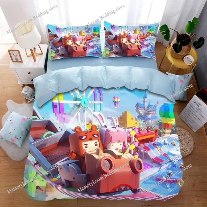 Mini World Bedding Set Single Twin Full Queen King Size Bed Set Adult Kid Bedroom Duvet cover Sets 3D Print Game bed sheet set
Mini World Bedding Set Single Twin Full Queen King Size Bed Set Adult Kid Bedroom Duvet cover Sets 3D Print Game bed sheet set
