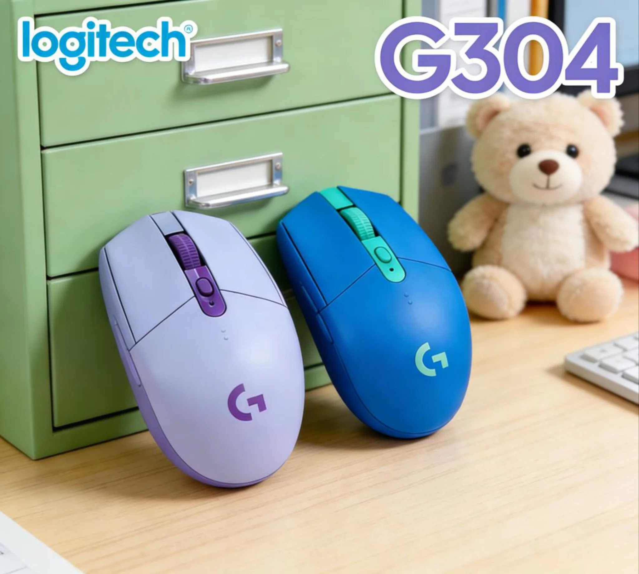 Wireless Silent Clicky-Free Design Gaming Mouse G305/G304 for Esports pro Performance Optimal for Work And Study
Wireless Silent Clicky-Free Design Gaming Mouse G305/G304 for Esports pro Performance Optimal for Work And Study