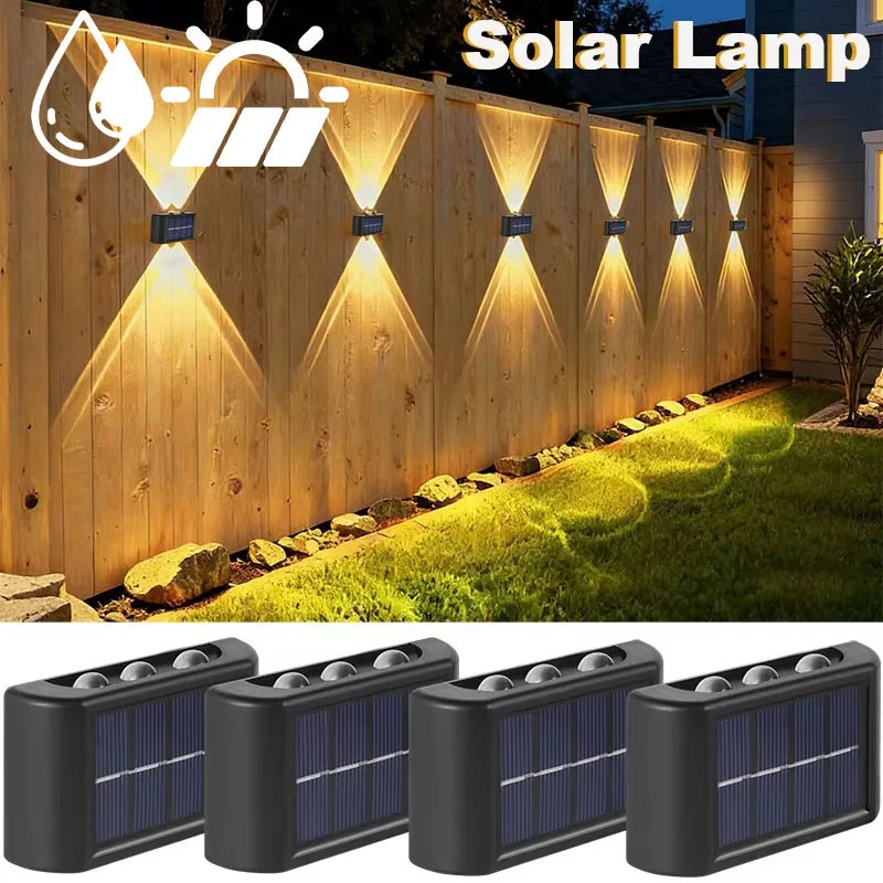 Solar Up Down Wall Light Outdoor Waterproof Fence Decorative Landscape Ambient Lamp for Yard Patio Garden Pathway
Solar Up Down Wall Light Outdoor Waterproof Fence Decorative Landscape Ambient Lamp for Yard Patio Garden Pathway