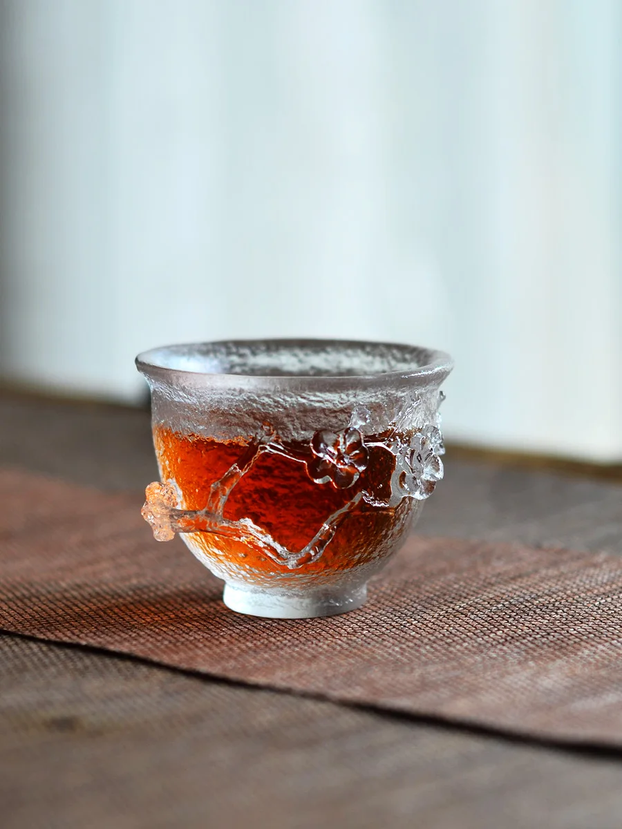 Thickened Handmade Japanese Ancient Method Lacquer Tea Cup Heat Resistant Owner Cup Single Cup Creative Personal Plum Blossom...
Thickened Handmade Japanese Ancient Method Lacquer Tea Cup Heat Resistant Owner Cup Single Cup Creative Personal Plum Blossom...