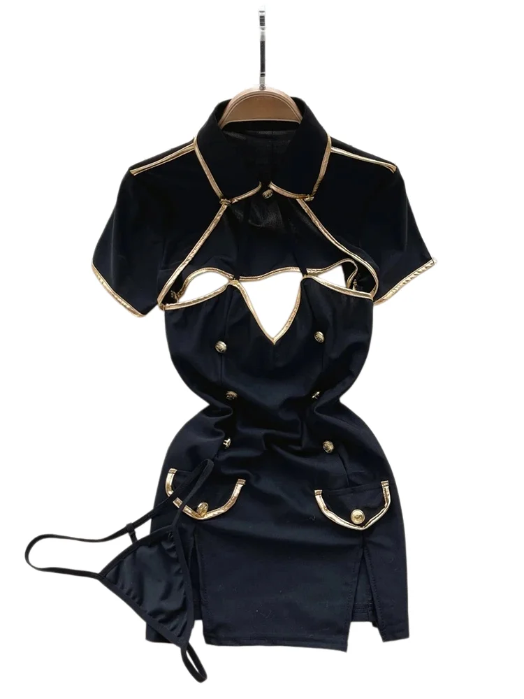Women's Fashion Lingerie Set Uniform Suits Trendy Sexy Lingerie Sexy Slim Fit Female Bag Buttocks Skirt Uniform Sexy New
Women's Fashion Lingerie Set Uniform Suits Trendy Sexy Lingerie Sexy Slim Fit Female Bag Buttocks Skirt Uniform Sexy New