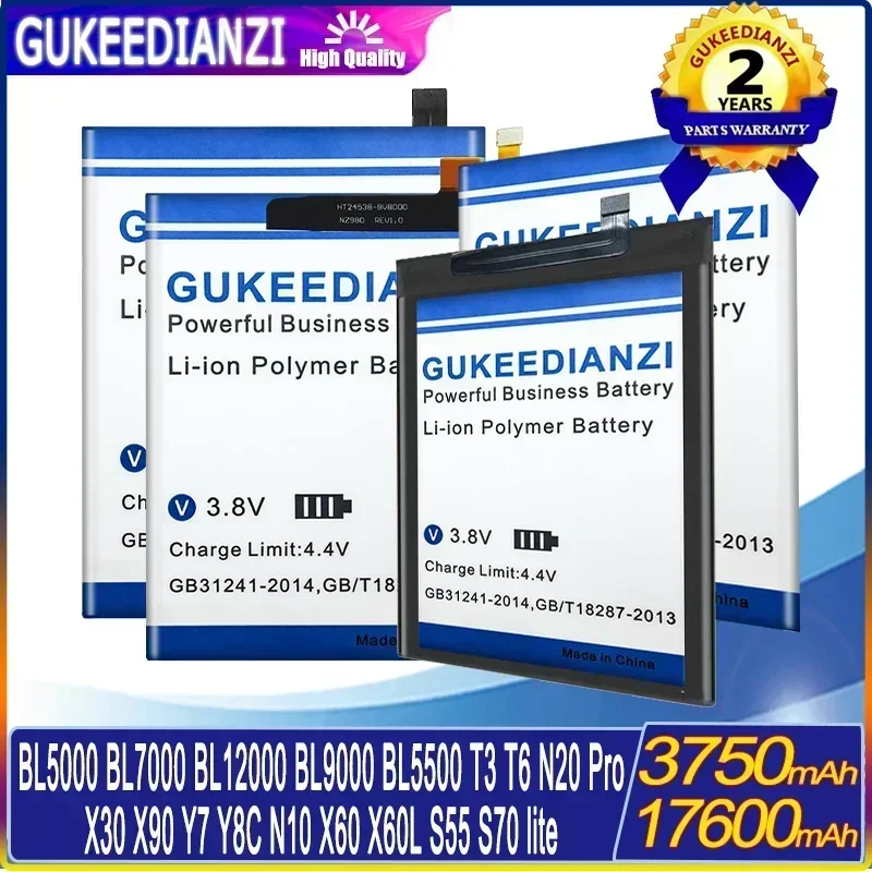 Battery 3750mAh-17600mAh For DOOGEE BL5000 BL7000 BL12000 T6 N20Pro/X30 Y7 N10 X60 /X60L s55 S70lite/BL9000 BL5500 X90 Y8C T3
Battery 3750mAh-17600mAh For DOOGEE BL5000 BL7000 BL12000 T6 N20Pro/X30 Y7 N10 X60 /X60L s55 S70lite/BL9000 BL5500 X90 Y8C T3