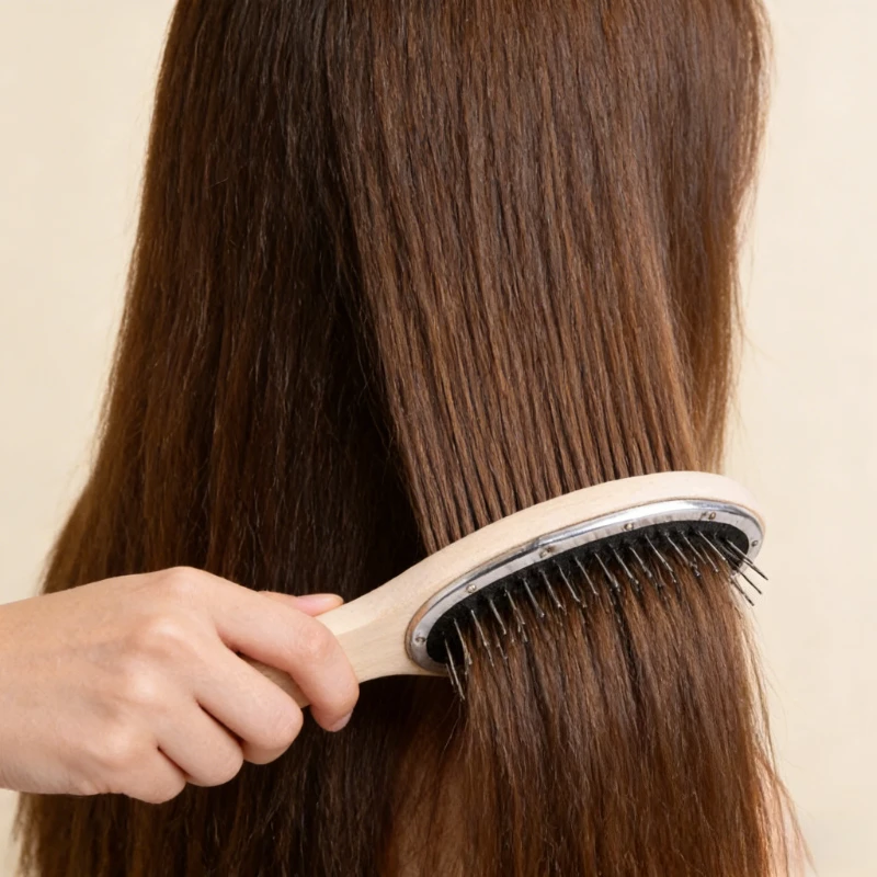 1pc Professional Brush For Wig Anti Static Steel Comb for Tangle Hair Extensions Training Salon Tools
1pc Professional Brush For Wig Anti Static Steel Comb for Tangle Hair Extensions Training Salon Tools