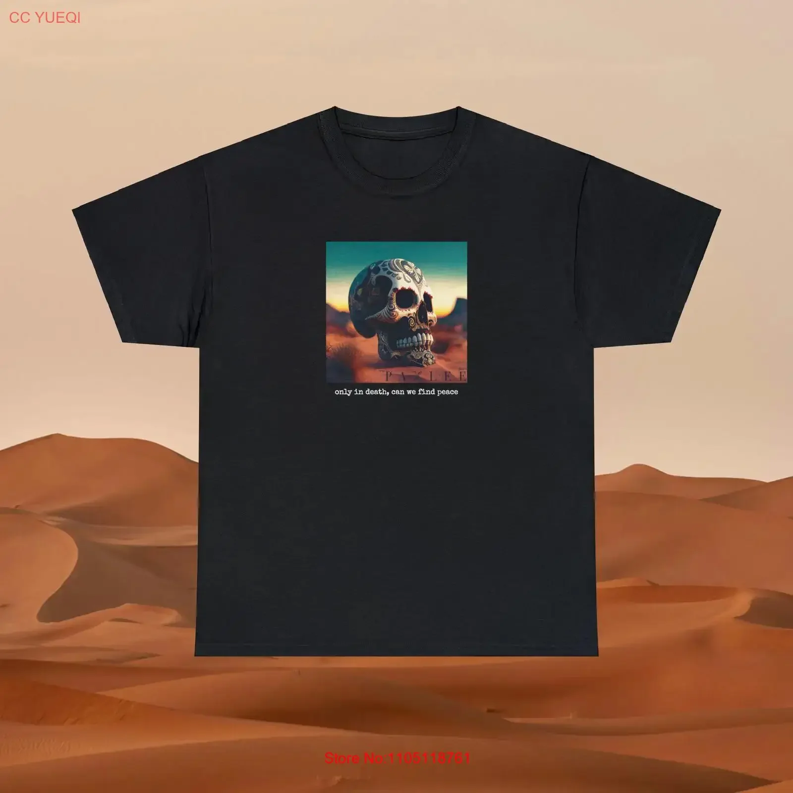 Хлопковая футболка премиум-класса Dia de los Muertos с черепом в пустыне, винтажная, удобная, дышащая, мягкая, повседневная мода
Хлопковая футболка премиум-класса Dia de los Muertos с черепом в пустыне, винтажная, удобная, дышащая, мягкая, повседневная мода