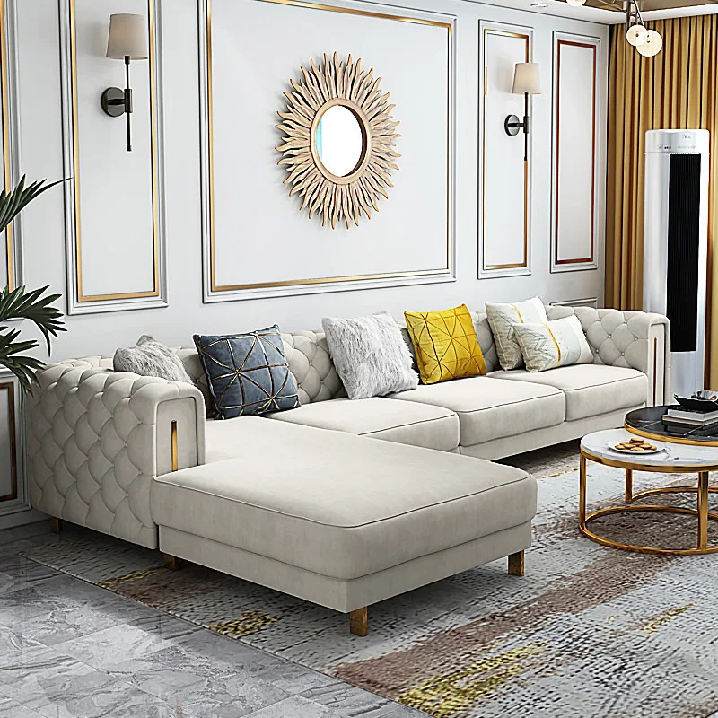 light luxury post-modern living room leave-in technology cloth buckle large apartment corner princess sofa combination
light luxury post-modern living room leave-in technology cloth buckle large apartment corner princess sofa combination