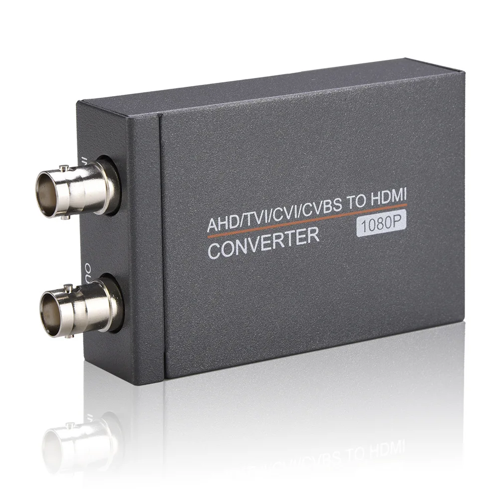 High-Definition Coaxial Camera Signal Converter AHD/TVI/CVI/CVBS to HDMI with Loop-Out 1080P
High-Definition Coaxial Camera Signal Converter AHD/TVI/CVI/CVBS to HDMI with Loop-Out 1080P