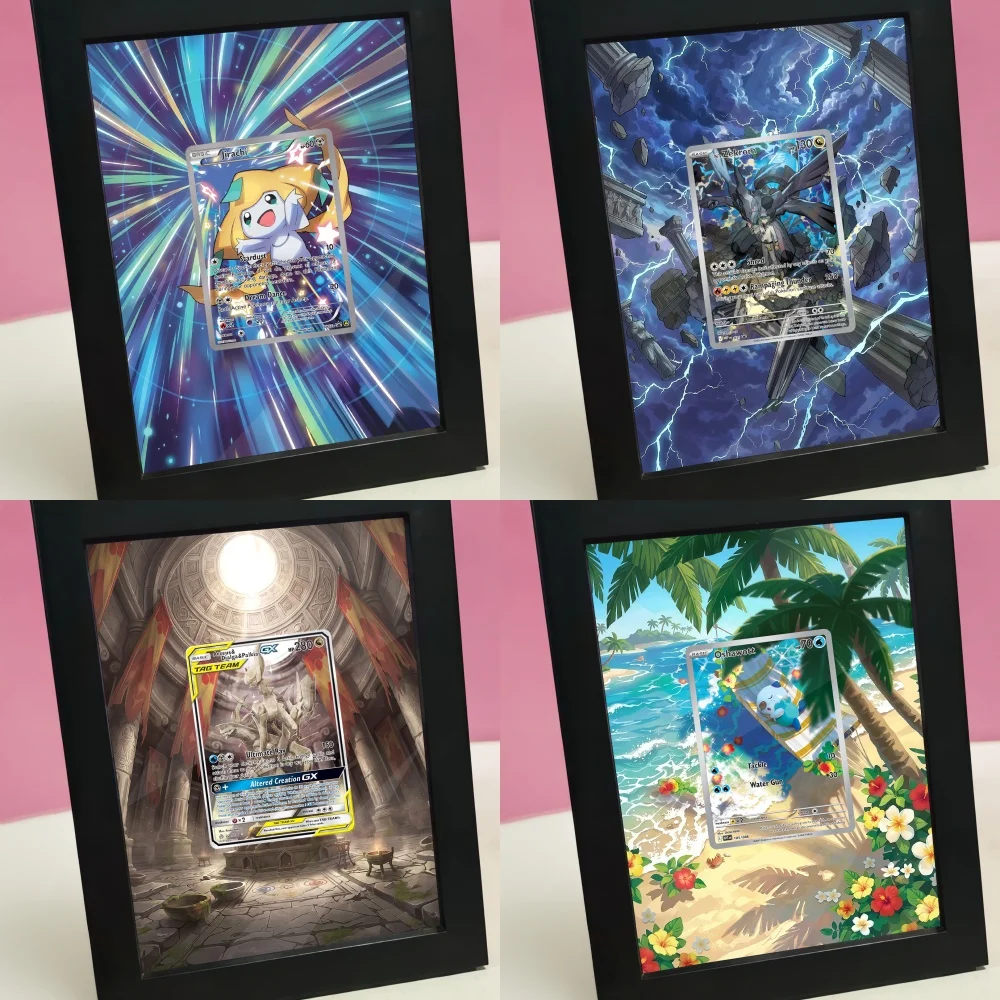 Anime Art Display for Charizard Palkia Calyrex Arceus Zekrom Zapdos Oshawott Umbreon Game Card Photo Frame Ptcg Storage Box
Anime Art Display for Charizard Palkia Calyrex Arceus Zekrom Zapdos Oshawott Umbreon Game Card Photo Frame Ptcg Storage Box