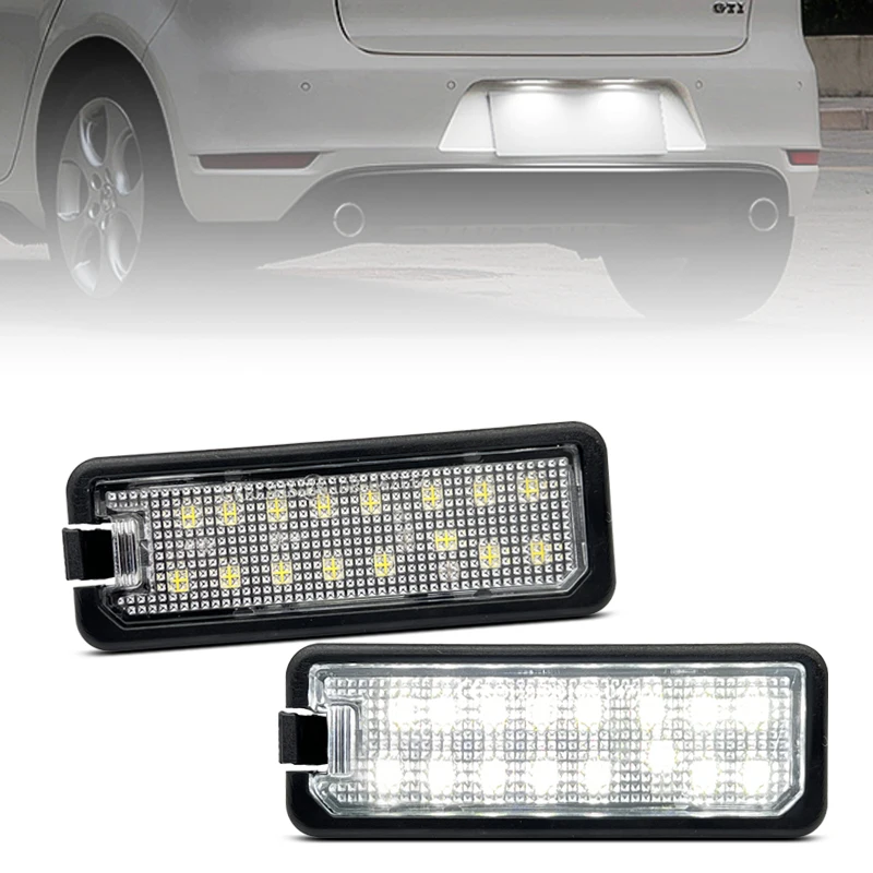2Pcs For VW Golf Scirocco Eos Beetle Crafter Passat Polo Amarok T-Roc Arteon Phaeton Lupo White LED Number License Plate Light
2Pcs For VW Golf Scirocco Eos Beetle Crafter Passat Polo Amarok T-Roc Arteon Phaeton Lupo White LED Number License Plate Light