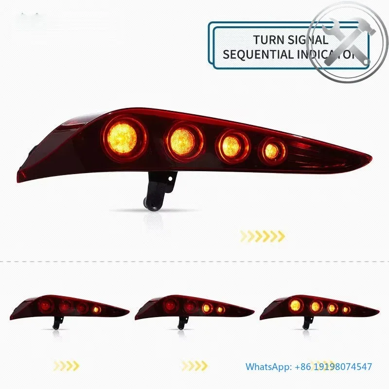 2018‑2024 Sports Car Full LED Taillights Assembly Dynamic Sequential Turn Signal New Upgrade Clear Lens 12V Waterproof Auto Acce
2018‑2024 Sports Car Full LED Taillights Assembly Dynamic Sequential Turn Signal New Upgrade Clear Lens 12V Waterproof Auto Acce