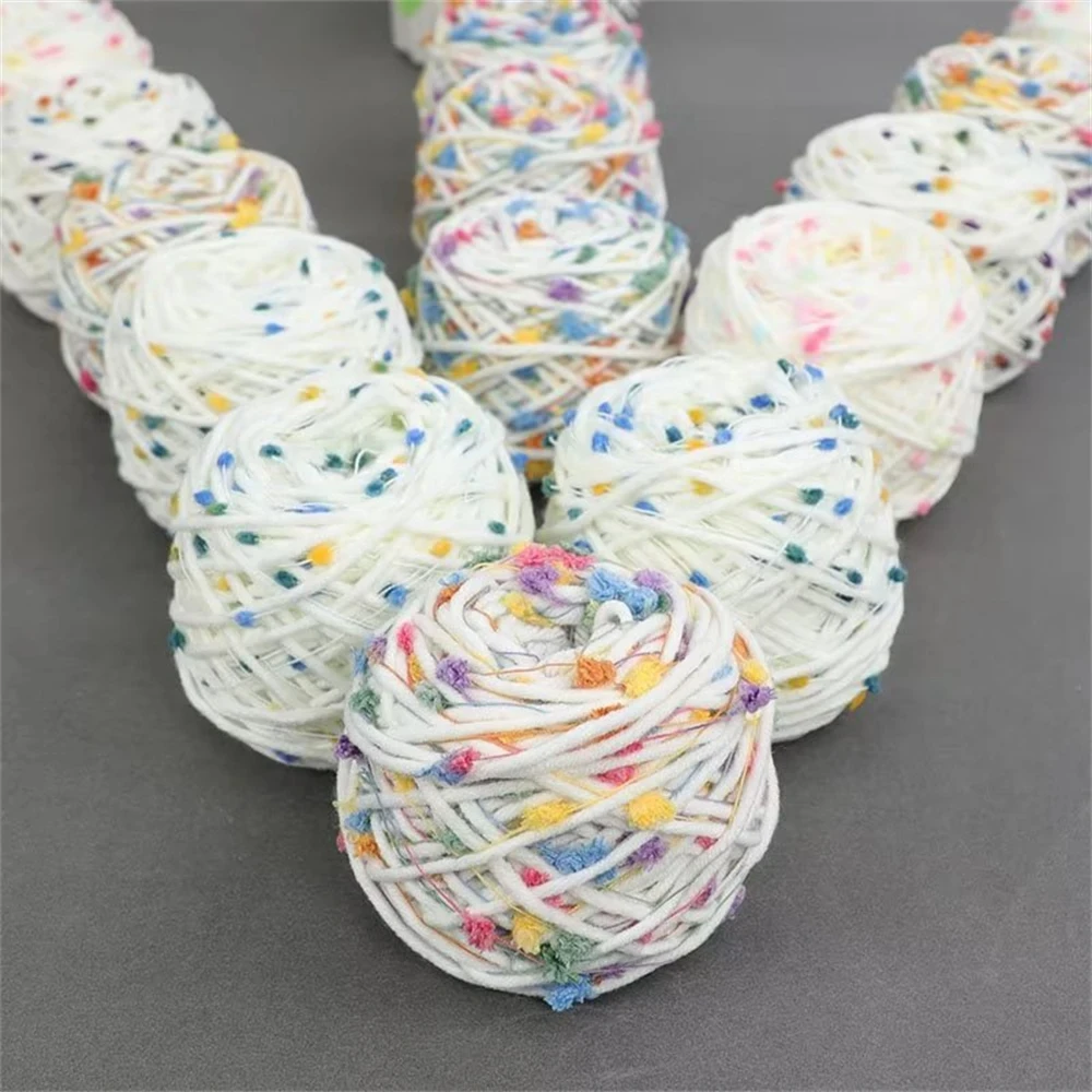 Hot Selling Woven Rainbow Colored Yarn DIY Yarn Handmade Mohair and Bean Colored Table Tennis Sugar Colored Woven Scarf
Hot Selling Woven Rainbow Colored Yarn DIY Yarn Handmade Mohair and Bean Colored Table Tennis Sugar Colored Woven Scarf