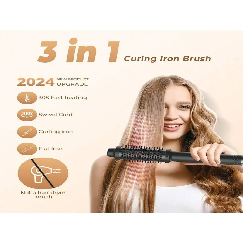 DFNDZ Ionic Hair Straightening Comb, Protects Hair, Large Waves/Curls Hair Styling Wand, Multiple Temperature Settings
DFNDZ Ionic Hair Straightening Comb, Protects Hair, Large Waves/Curls Hair Styling Wand, Multiple Temperature Settings