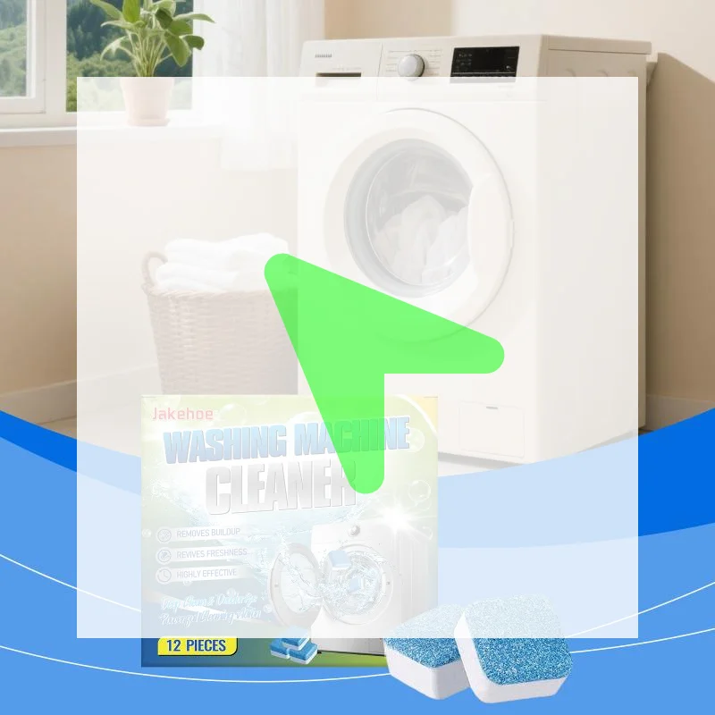 Powerful Washing Machine Cleaner Tablets - Deep Clean Drum,Remove Mold,Limescale & Odor,Descaler for All Top/Front Load Washers
Powerful Washing Machine Cleaner Tablets - Deep Clean Drum,Remove Mold,Limescale & Odor,Descaler for All Top/Front Load Washers