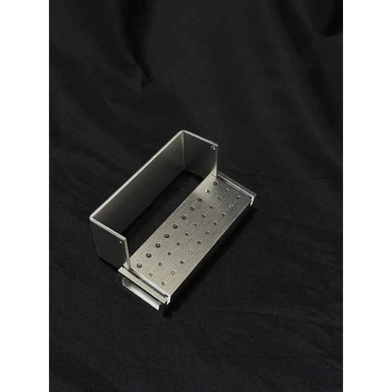 30hole Dental High and Low Speed Lathe Needle Box Open Lathe Needle Rack Stainless Steel Metal Lathe Needle Placement Box
30hole Dental High and Low Speed Lathe Needle Box Open Lathe Needle Rack Stainless Steel Metal Lathe Needle Placement Box