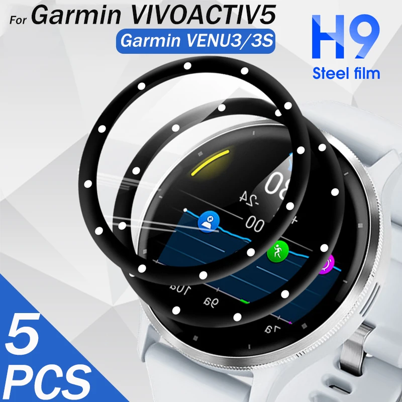 1-5PCS Protective Film For Garmin Vivoactive Venu3 Venu3S Sport Watch Screen Protector Anti-scratch Waterproof Full Cover Film
1-5PCS Protective Film For Garmin Vivoactive Venu3 Venu3S Sport Watch Screen Protector Anti-scratch Waterproof Full Cover Film