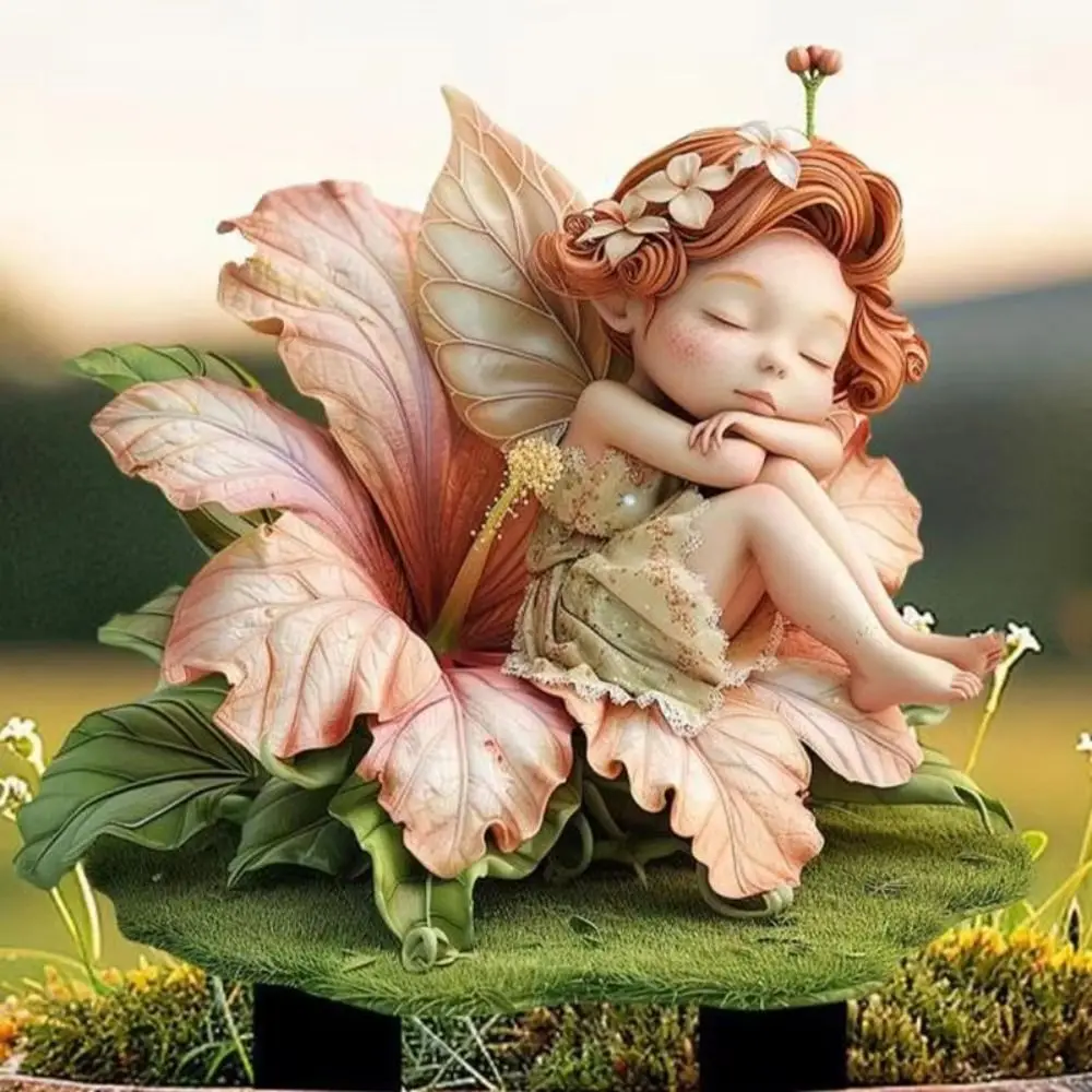 Cute Fairies Garden Yard Sign Waterproof Plug-In Fairy Girls Decoration Sculpture Rust-proof Fairy Girl Garden Plug
Cute Fairies Garden Yard Sign Waterproof Plug-In Fairy Girls Decoration Sculpture Rust-proof Fairy Girl Garden Plug
