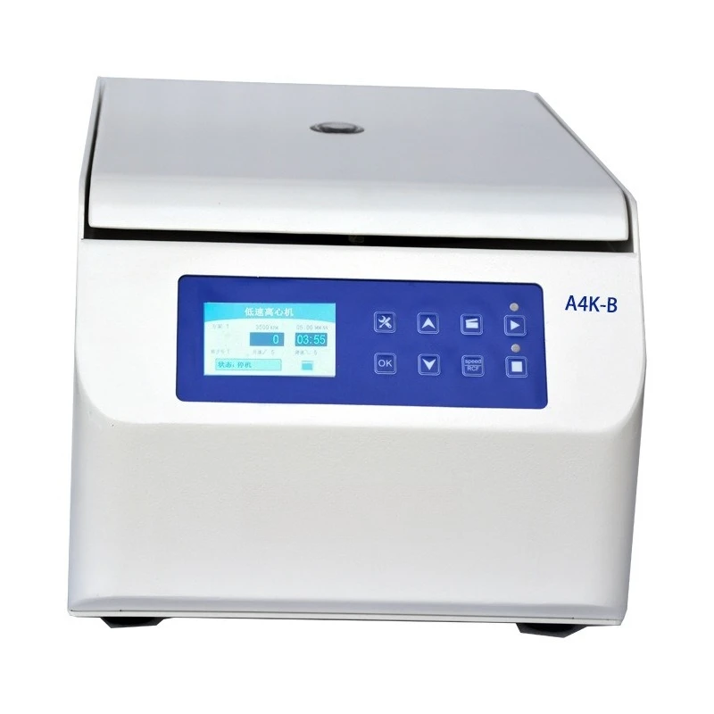 Desktop low-speed centrifuge A4K-B type, high speed accuracy, low noise, small and large capacity
Desktop low-speed centrifuge A4K-B type, high speed accuracy, low noise, small and large capacity