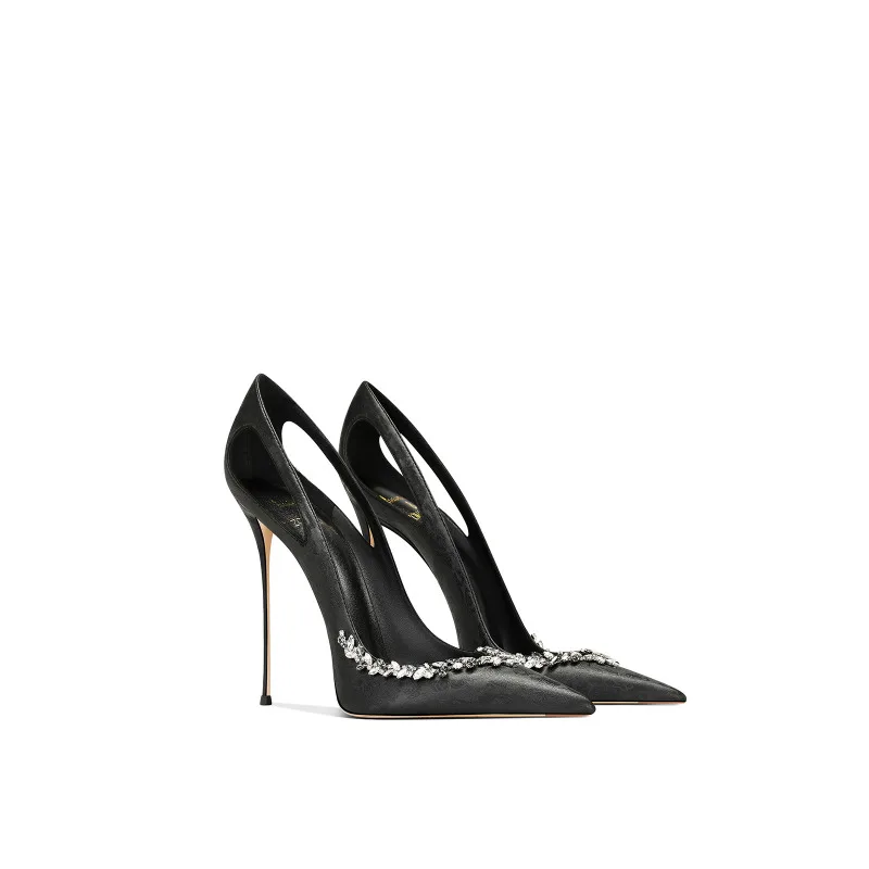 Black Pointed Stiletto Heels 2025 Trendy High Heel Shoes for Women
Black Pointed Stiletto Heels 2025 Trendy High Heel Shoes for Women