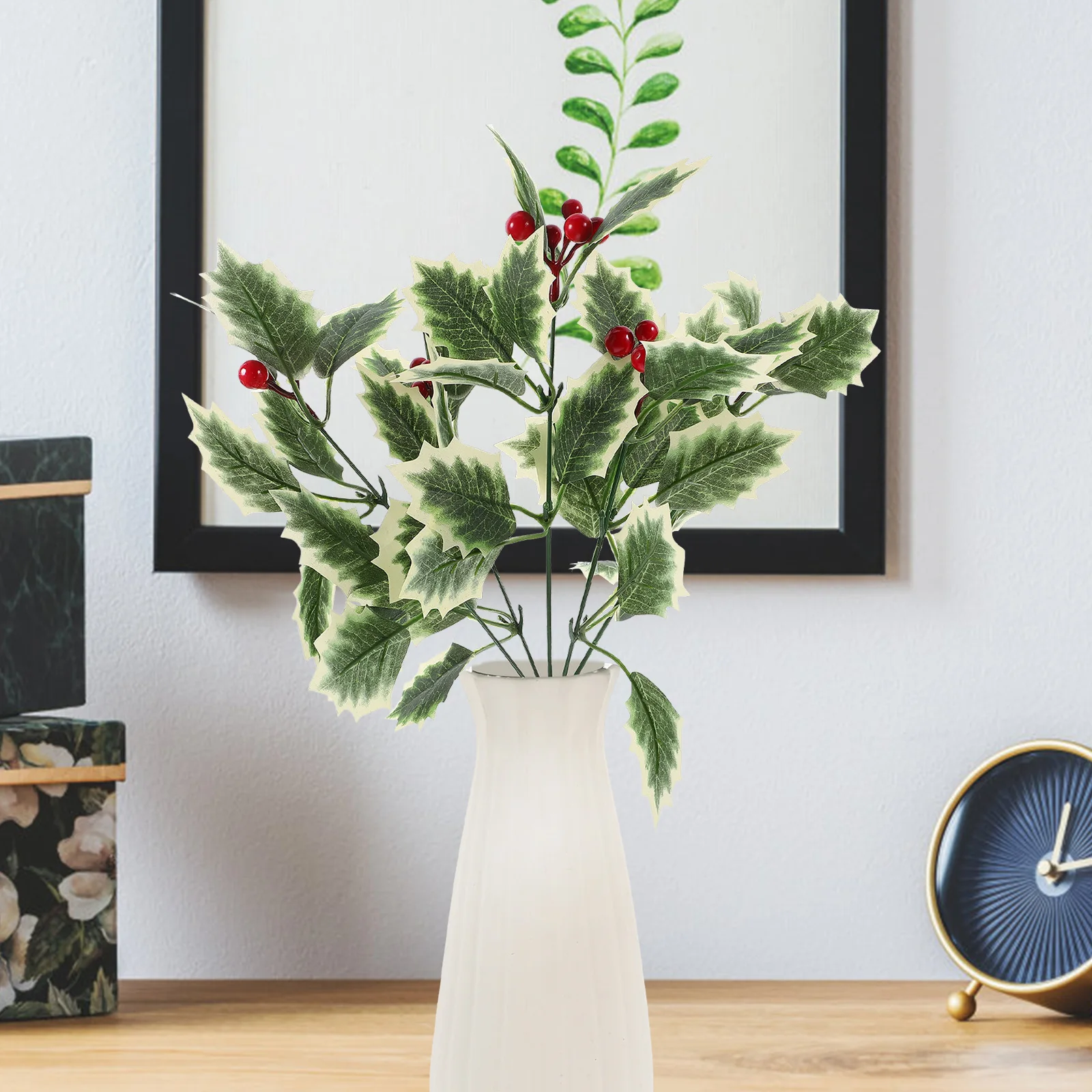 Christmas Leaf Ornaments Artificial Berries Picks Decor Red Stems Fake Branches Decorative Berry Foam Fruit
Christmas Leaf Ornaments Artificial Berries Picks Decor Red Stems Fake Branches Decorative Berry Foam Fruit