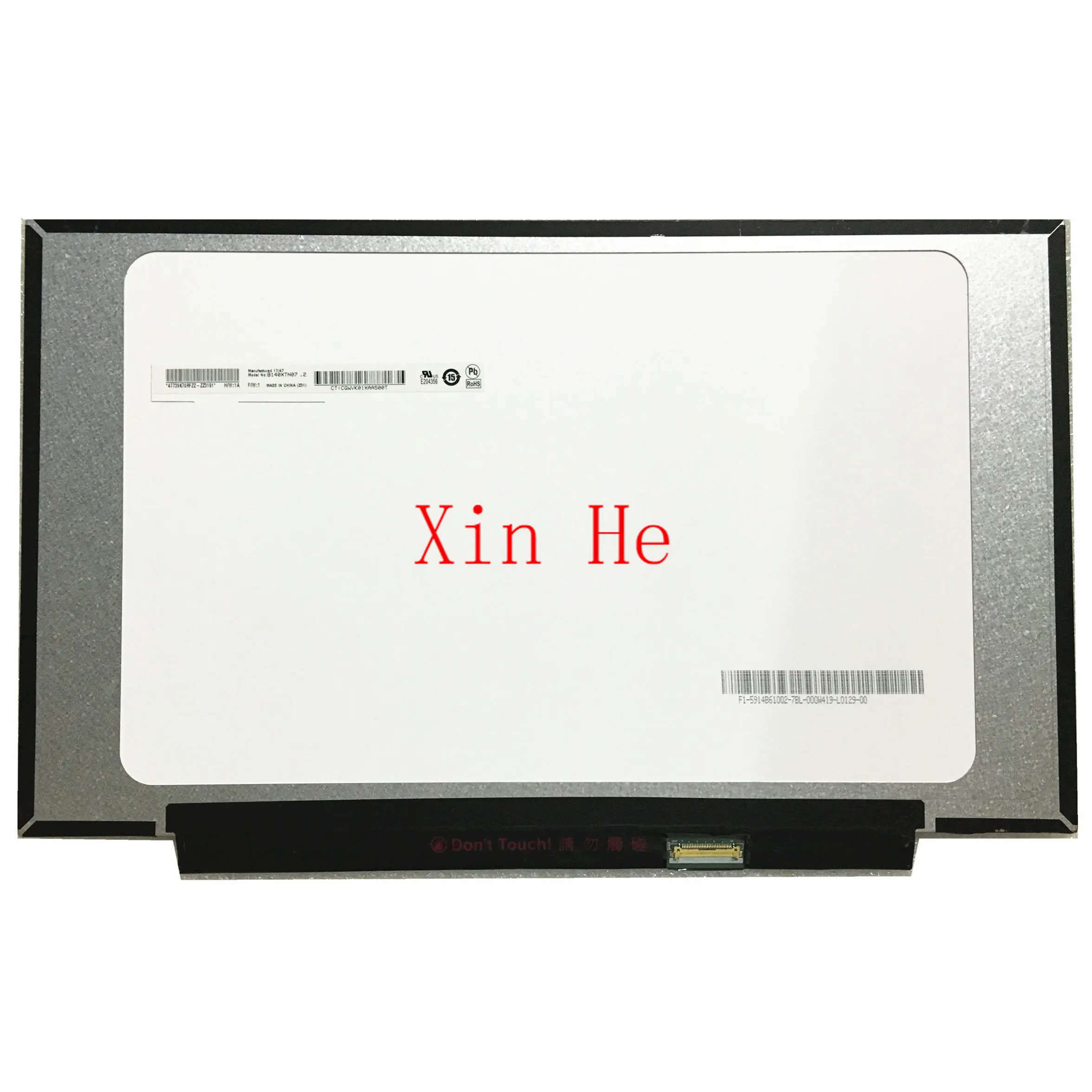 ЖК-экран для ноутбука B140XTN07.2, B140XTN07.3, B140XTN07, 14,0 дюйма, 1366*768, EDP, 30 контактов
ЖК-экран для ноутбука B140XTN07.2, B140XTN07.3, B140XTN07, 14,0 дюйма, 1366*768, EDP, 30 контактов