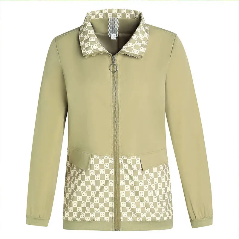 Spring Autumn Thin Printing Jacket Women 2023 New Fashion Coat Loose XL-5XL Short Windbreaker Jackets Pocket Outwear Female
Spring Autumn Thin Printing Jacket Women 2023 New Fashion Coat Loose XL-5XL Short Windbreaker Jackets Pocket Outwear Female