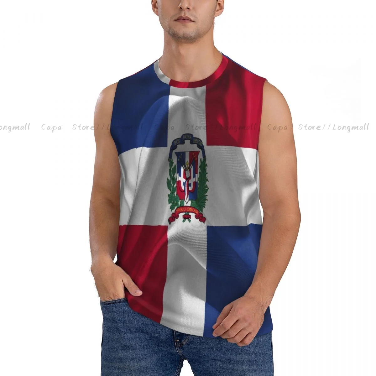 Men's Tank Top Summer Training Undershirt Dominican Republic Flag Men quick-dry Breathable Tank Top Casual Sports Vest
Men's Tank Top Summer Training Undershirt Dominican Republic Flag Men quick-dry Breathable Tank Top Casual Sports Vest